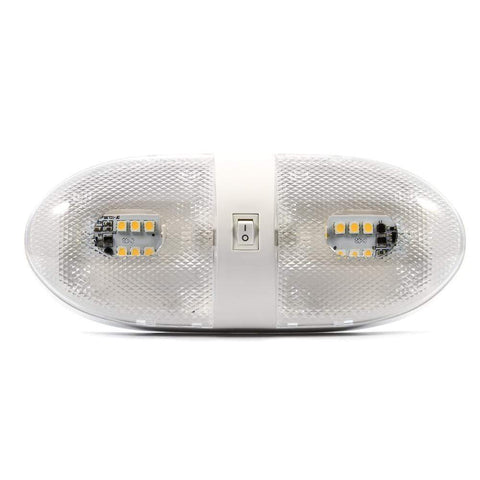 Camco Qualifies for Free Shipping Camco LED Double Dome Light 12v 320 Lumens #41321