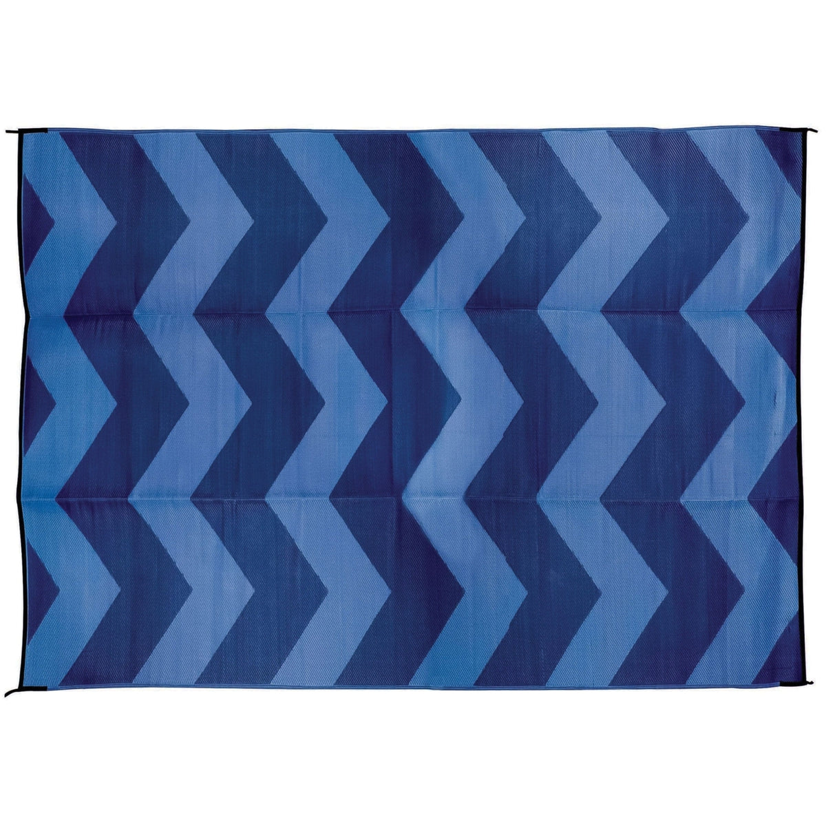 Camco Qualifies for Free Shipping Camco Leisure Mat 9' x 12' Chevron Blue #42858