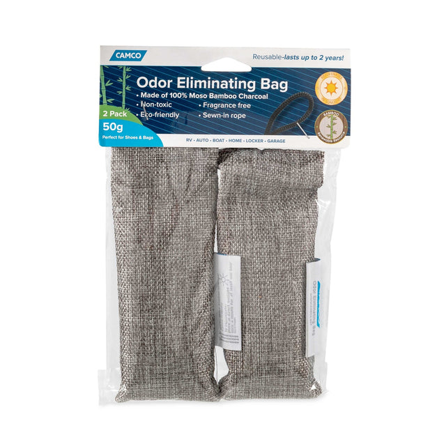 Camco Qualifies for Free Shipping Camco Moso Bamboo Charcoal Odor Absorber 50 Gram Bag 2-pk #44270