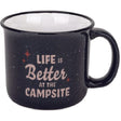 Camco Qualifies for Free Shipping Camco Mug Gray/Blue Campsite 14 oz #53473