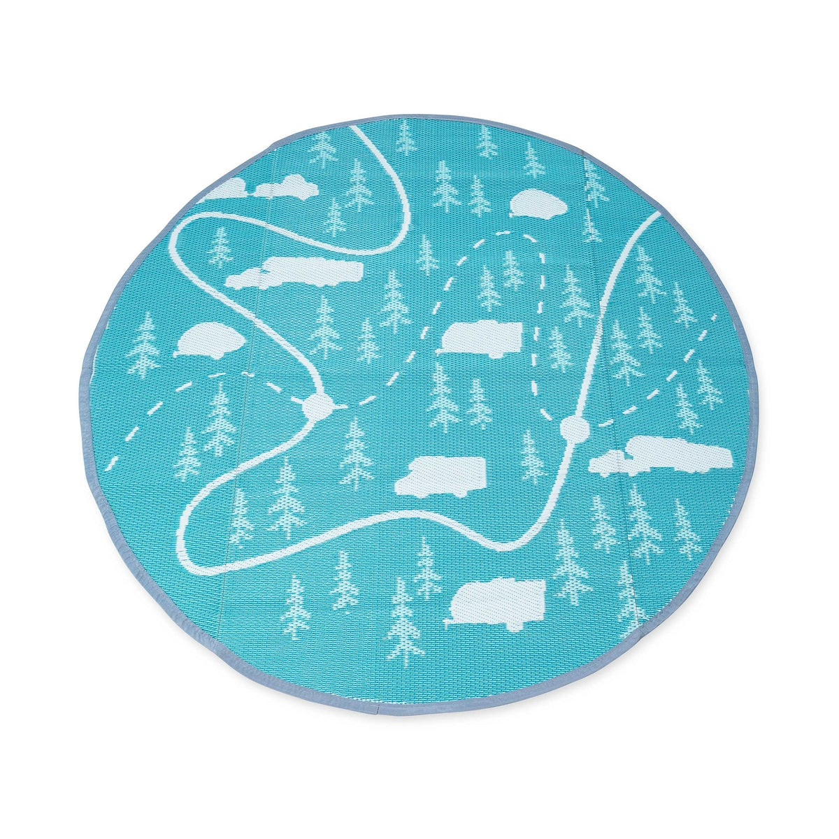 Camco Qualifies for Free Shipping Camco Outdoor Mat 72" Round Map #42834