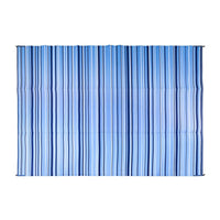 Camco Qualifies for Free Shipping Camco Outdoor Mat 9' x 12' Dark Blue/Light Blue/White Striped #42865