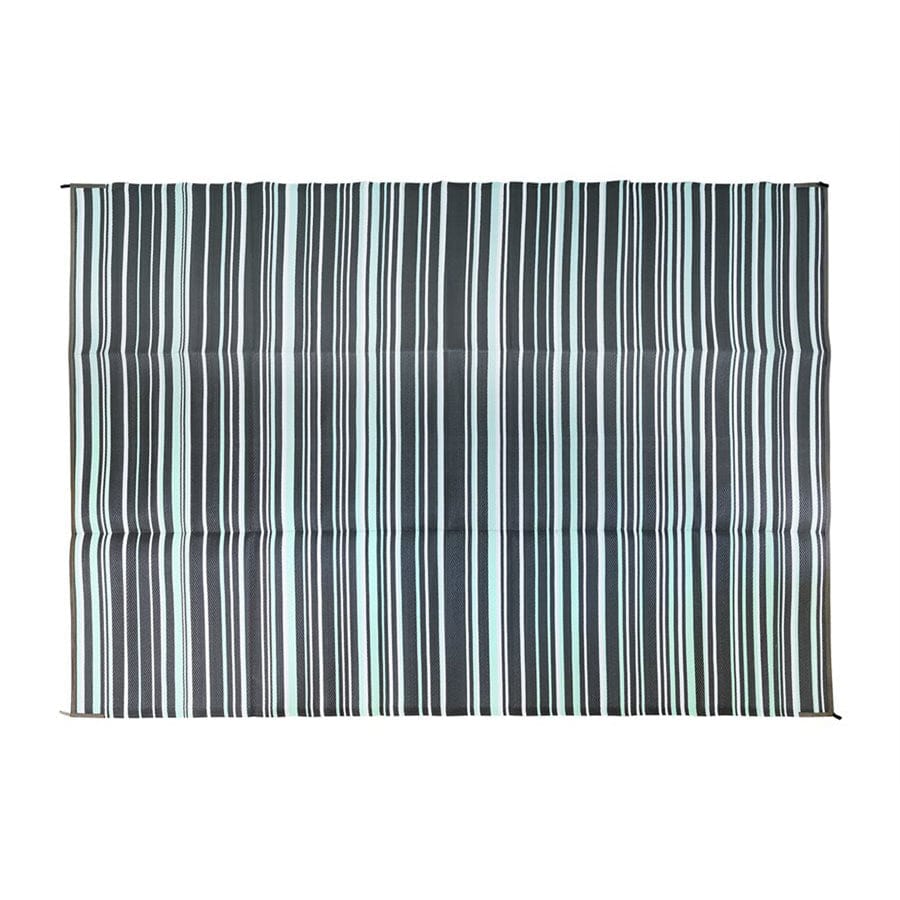 Camco Qualifies for Free Shipping Camco Outdoor Mat 9' x 12' Dark Green/Light Green/White Striped #42864