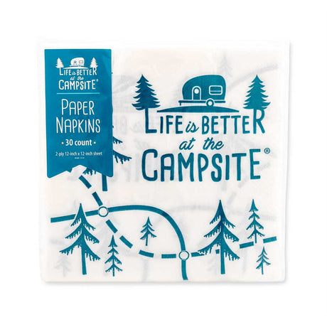 Camco Qualifies for Free Shipping Camco Paper Napkins Map Design #53375