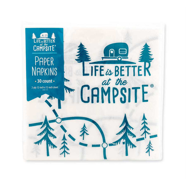 Camco Qualifies for Free Shipping Camco Paper Napkins Map Design #53375