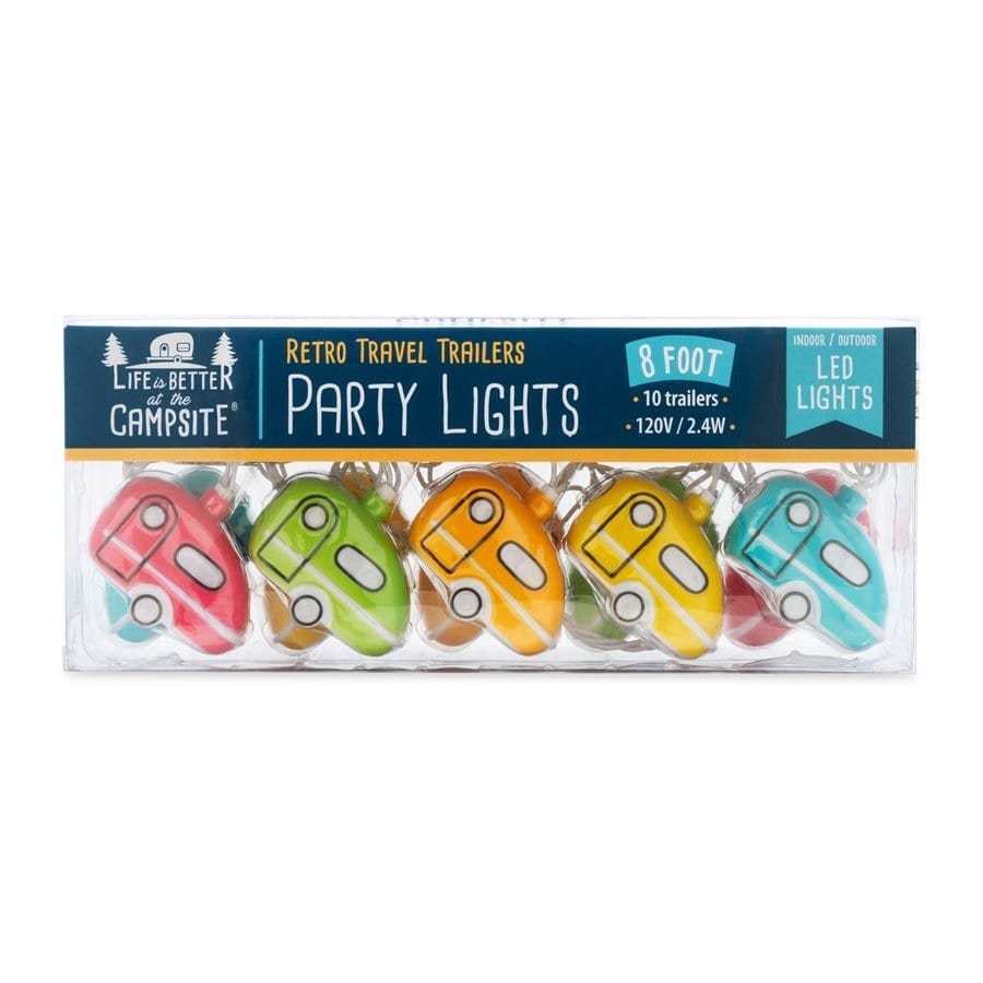 Camco Qualifies for Free Shipping Camco Party Lights LED Retro Trailer #42652