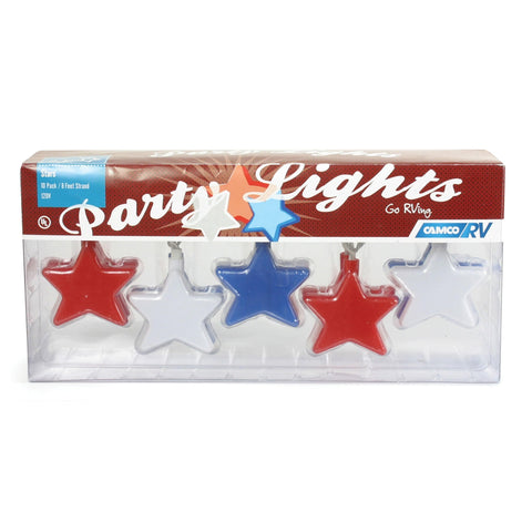 Camco Qualifies for Free Shipping Camco Party Lights Stars #42656