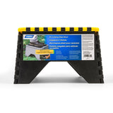 Camco Qualifies for Free Shipping Camco Plastic Folding Step Stool with Non-Skid Black/Yellow #43637