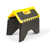 Camco Qualifies for Free Shipping Camco Plastic Folding Step Stool with Non-Skid Black/Yellow #43637