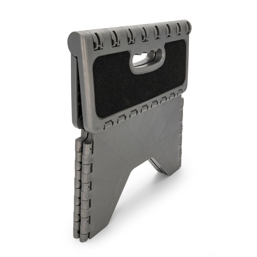 Camco Qualifies for Free Shipping Camco Plastic Folding Step Stool with Non-Skid Silver #43635