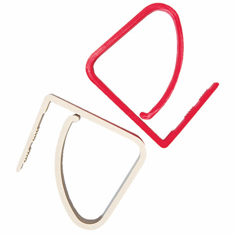 Camco Qualifies for Free Shipping Camco Plastic Tablecloth Clamps 4-pk Red #44003