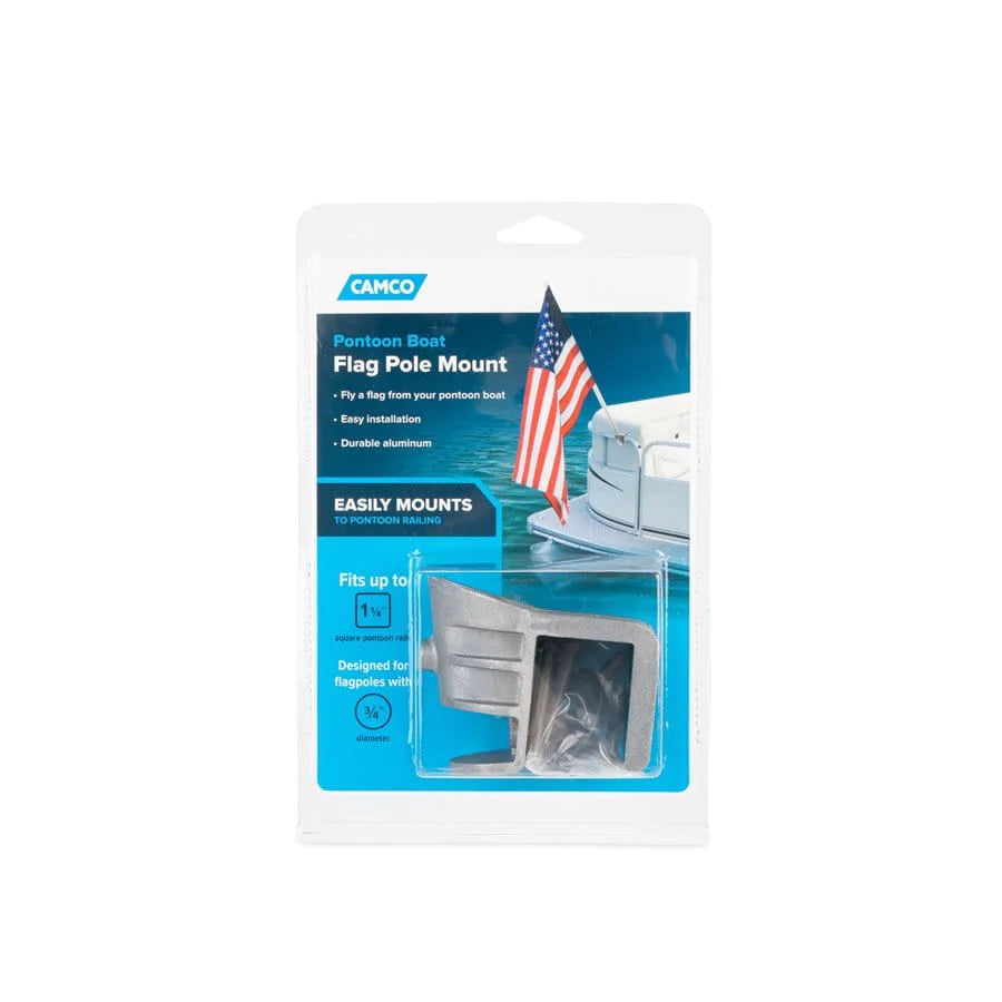 Camco Qualifies for Free Shipping Camco Pontoon Flag Pole Mount #41972