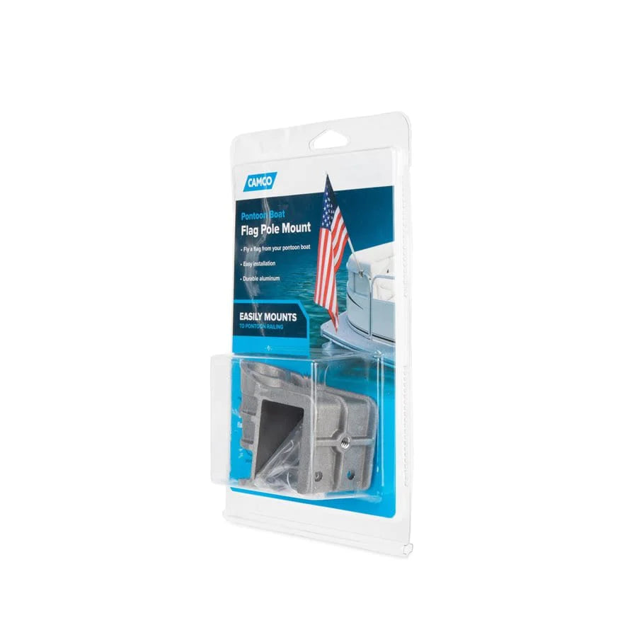 Camco Qualifies for Free Shipping Camco Pontoon Flag Pole Mount #41972