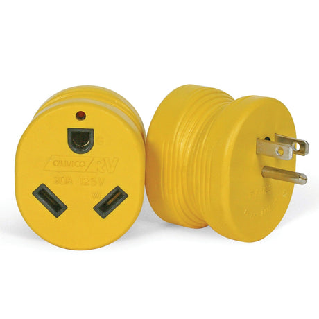 Camco Qualifies for Free Shipping Camco Powergrip Adapters 15a Male 30a Female #55223