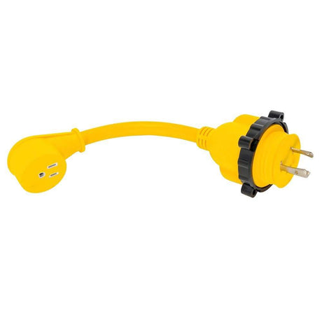 Camco Qualifies for Free Shipping Camco Powergrip Marine Dogbone 12" 30a Locking #55616