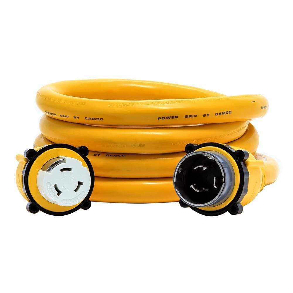 Camco Qualifies for Free Shipping Camco Powergrip Marine Extension Cord 12' 50a Locking #55620