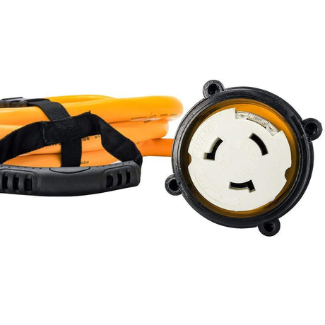 Camco Powergrip Marine Extension Cord 12' 50a Locking #55620