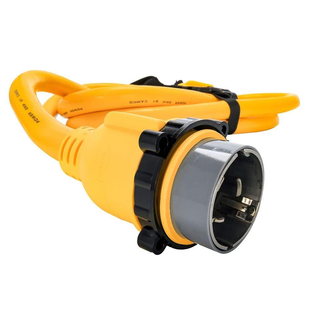 Camco Powergrip Marine Extension Cord 12' 50a Locking #55620