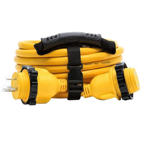 Camco Qualifies for Free Shipping Camco Powergrip Marine Extension Cord 25' 30a Locking #55611