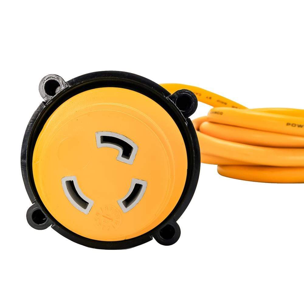 Camco Qualifies for Free Shipping Camco Powergrip Marine Extension Cord 25' 30a Locking #55611