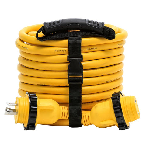 Camco Qualifies for Free Shipping Camco Powergrip Marine Extension Cord 25' 30a Locking #55613