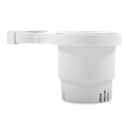 Camco Qualifies for Free Shipping Camco Rail Mounted Cup Holder Large White #53083