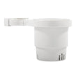Camco Qualifies for Free Shipping Camco Rail Mounted Cup Holder Small Clamp White #53086