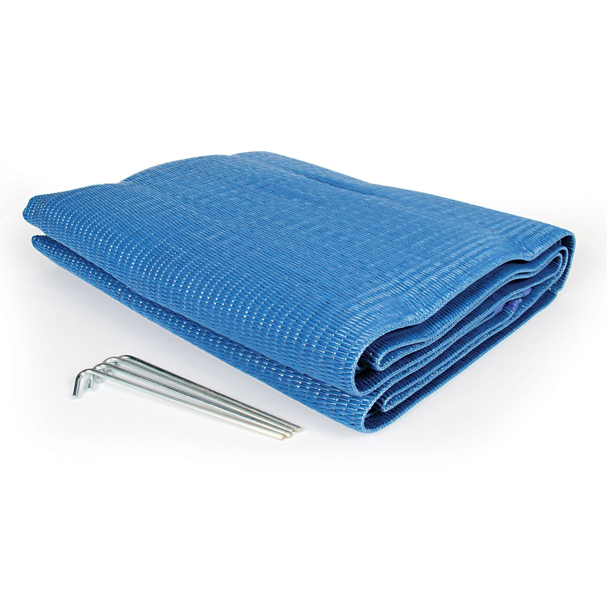 Camco Qualifies for Free Shipping Camco Reversible Awning Leisure Mat 6' x 9' Blue #42881
