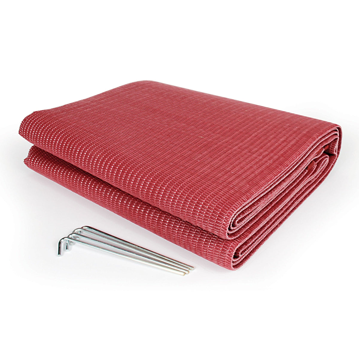 Camco Qualifies for Free Shipping Camco Reversible Awning Leisure Mat 6' x 9' Burgundy #42882