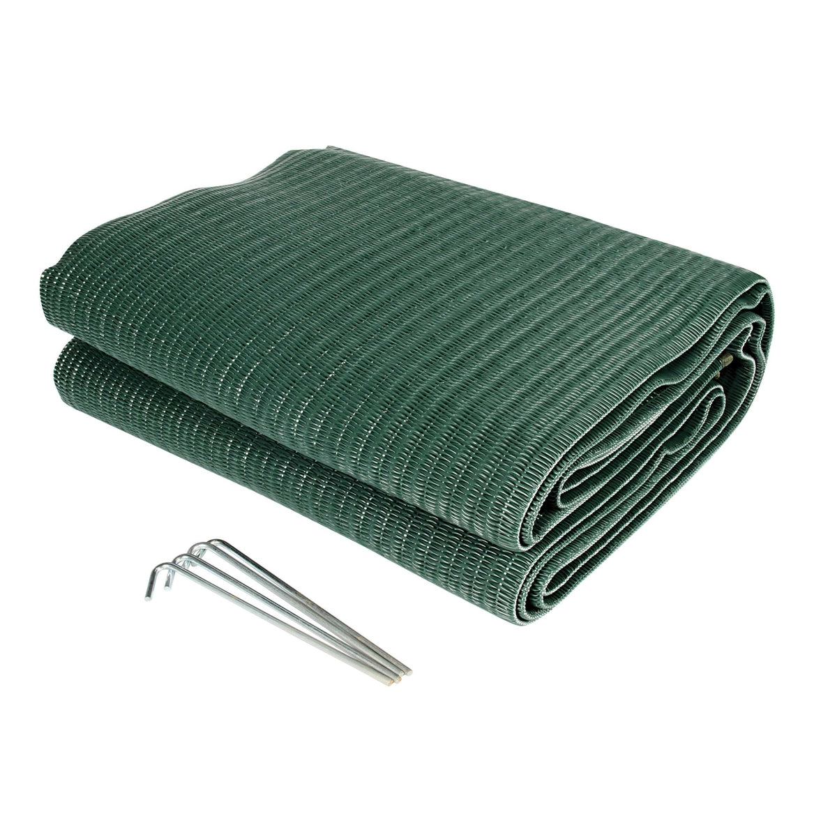 Camco Qualifies for Free Shipping Camco Reversible Awning Leisure Mat 6' x 9' Green #42880