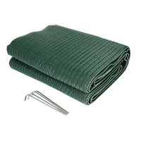 Camco Qualifies for Free Shipping Camco Reversible Awning Leisure Mat 6' x 9' Green #42880