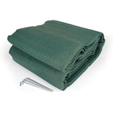 Camco Qualifies for Free Shipping Camco Reversible Awning Leisure Mat 9' x 12' Green #42820