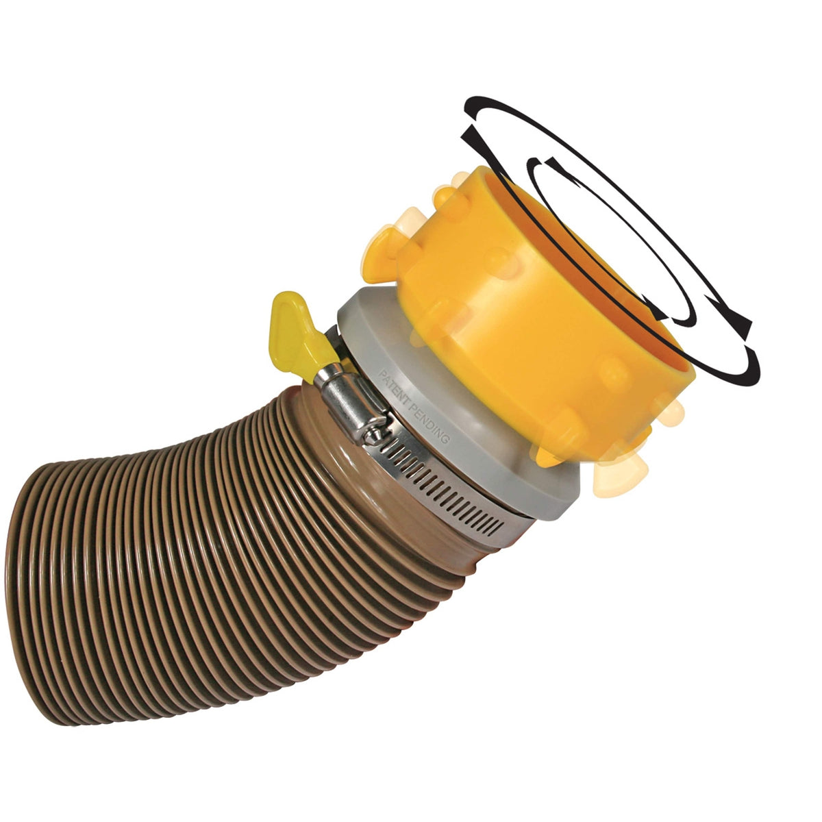 Camco Qualifies for Free Shipping Camco Revolution Lug Fitting with Twist-It Clamp #39491
