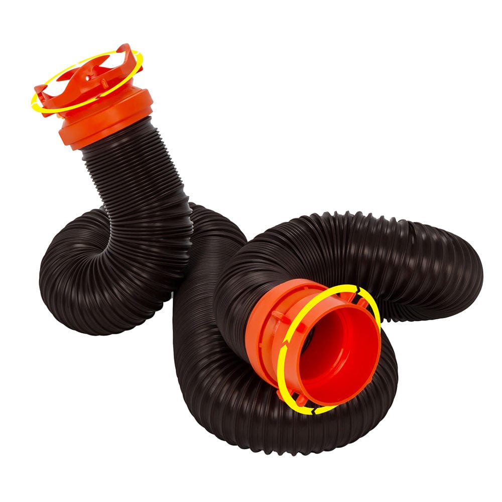 Camco Qualifies for Free Shipping Camco Rhinoflex 10' Sewer Hose Extension with Swivel #39764