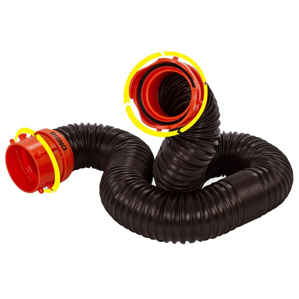 Camco Qualifies for Free Shipping Camco Rhinoflex 5' Sewer Hose Extension with Swivel #39765