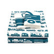 Camco Qualifies for Free Shipping Camco Sheets Blue/White RV Short Queen #53298