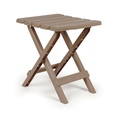 Camco Qualifies for Free Shipping Camco Small Adirondack Folding Table Champagne #51883