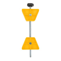 Camco Qualifies for Free Shipping Camco Small RV Wheel Stop with Lock #44653