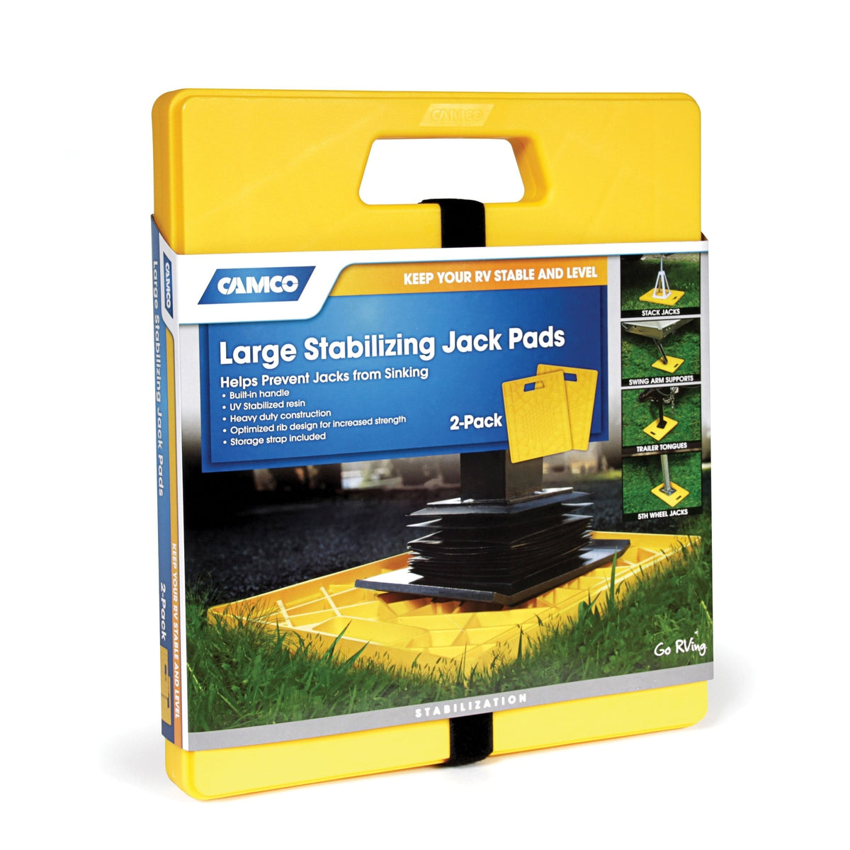 Camco Qualifies for Free Shipping Camco Stabilizing Jack Pads #44541