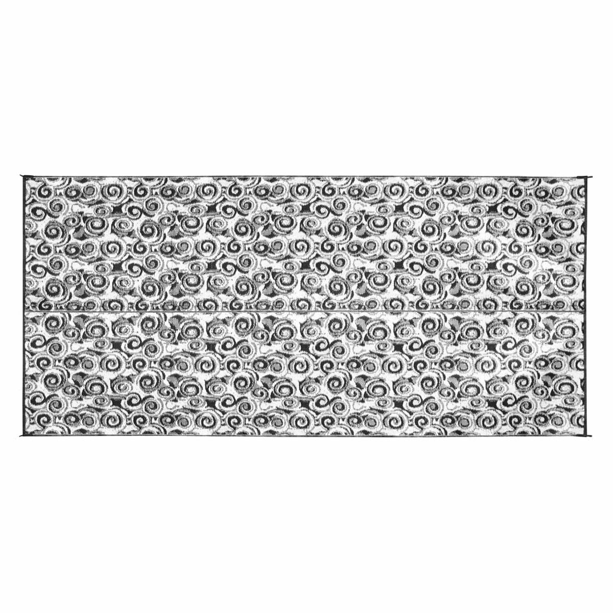 Camco Qualifies for Free Shipping Camco Swirl Awning Leisure Mat 8' x 16' Charcoal #42843