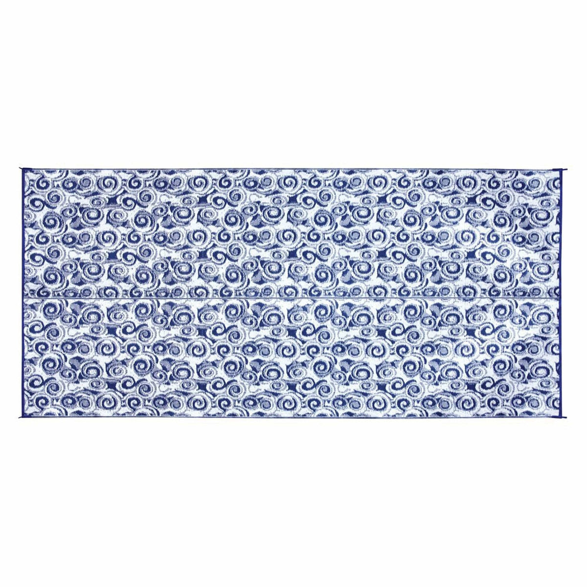 Camco Qualifies for Free Shipping Camco Swirl Awning Leisure Mat Blue 8' x 16' #42841