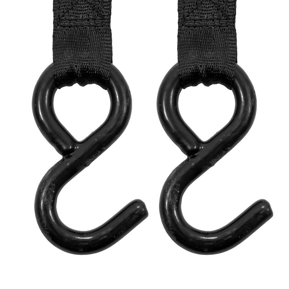 Camco Qualifies for Free Shipping Camco Tie-Down Straps 2" Width Retractable 5.5' Bolt-On #50030