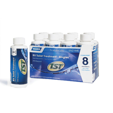 Camco Qualifies for Free Shipping Camco TST Blue Enzyme Toilet Treatment 4 oz 8-pk #41501