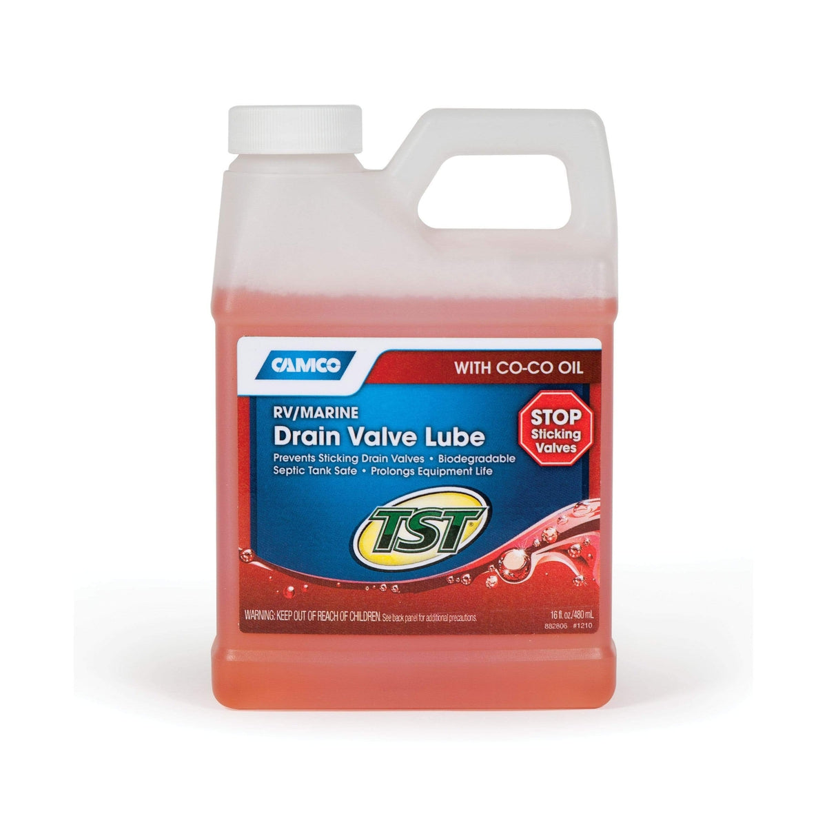 Camco Qualifies for Free Shipping Camco TST Drain Valve Lube 16 oz #40246