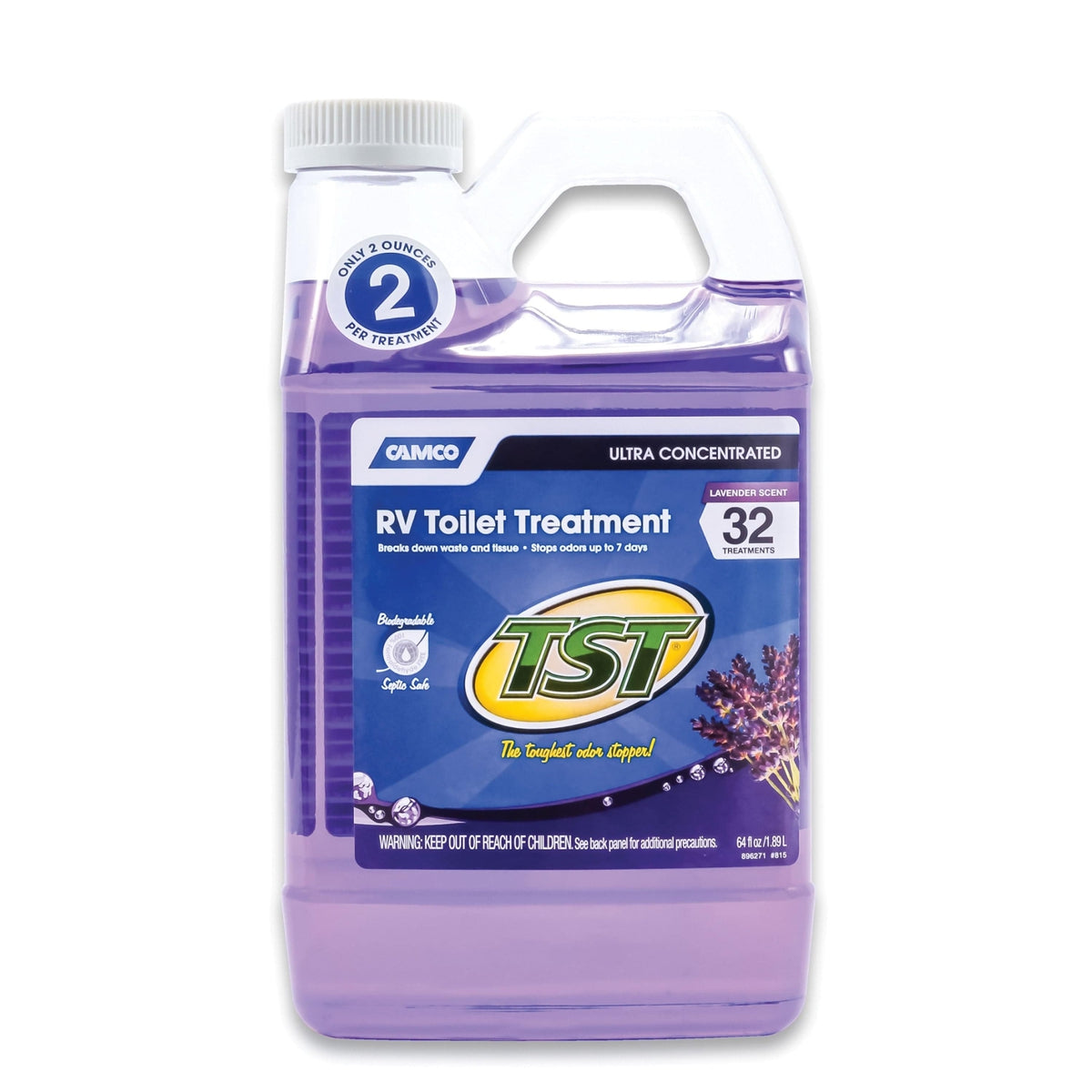 Camco Qualifies for Free Shipping Camco TST Lavender Holding Tank Treatment 64oz. Liquid #41555