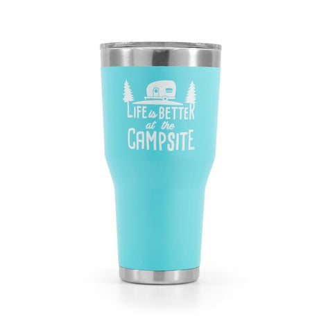 Camco Qualifies for Free Shipping Camco Tumbler Cool Blue 30 oz #53058