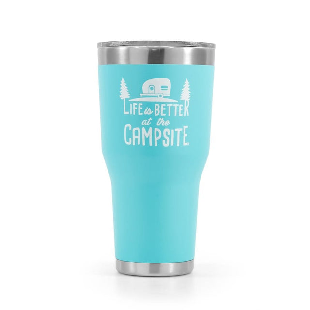 Camco Qualifies for Free Shipping Camco Tumbler Cool Blue 30 oz #53058