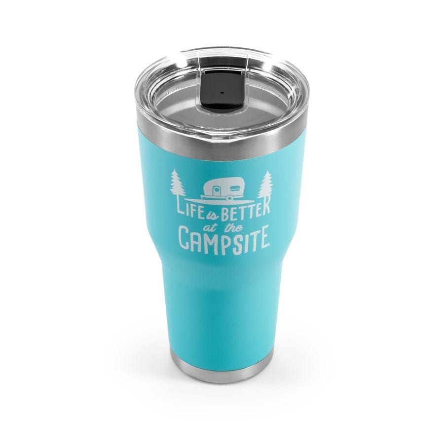 Camco Qualifies for Free Shipping Camco Tumbler Cool Blue 30 oz #53058