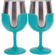 Camco Qualifies for Free Shipping Camco Wine Tumbler 2-pk 8oz. Blue/Blue #53484