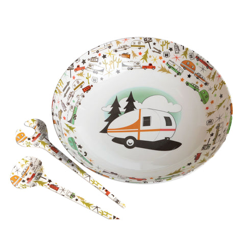Camp Casual Qualifies for Free Shipping Camp Casual Bowl and Server Set 3-Pc #CC-003